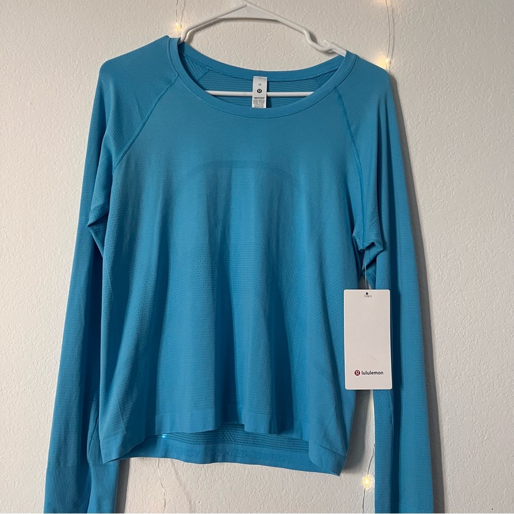 Lululemon swiftly Long sleeve size 10 **NEW W/ TAGS**